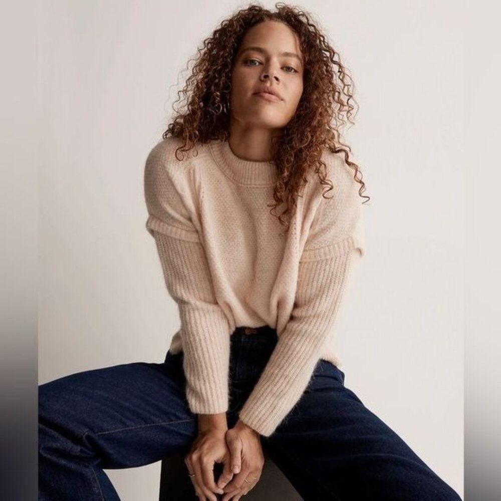Madewell Cable Havener Pullover Sweater size 2X